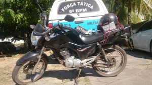 TERCEIRA MOTO RECUPERADA NA SEMANA