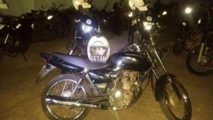 motocileta utilizada em roubos, foi furtada no dia 06 de julho em Corumbá.
