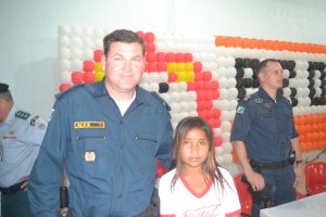 Indígenas também foram alunos do Proerd
