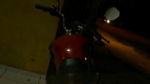 moto vermelha furto