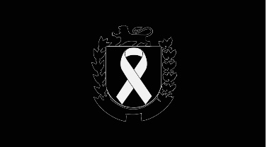 Nota de falecimento do 3º Sargento PM Valdeci José dos Santos
