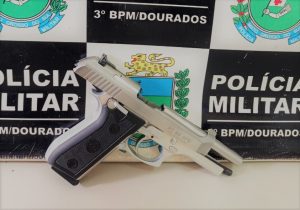 Arma apreendida durante Operação