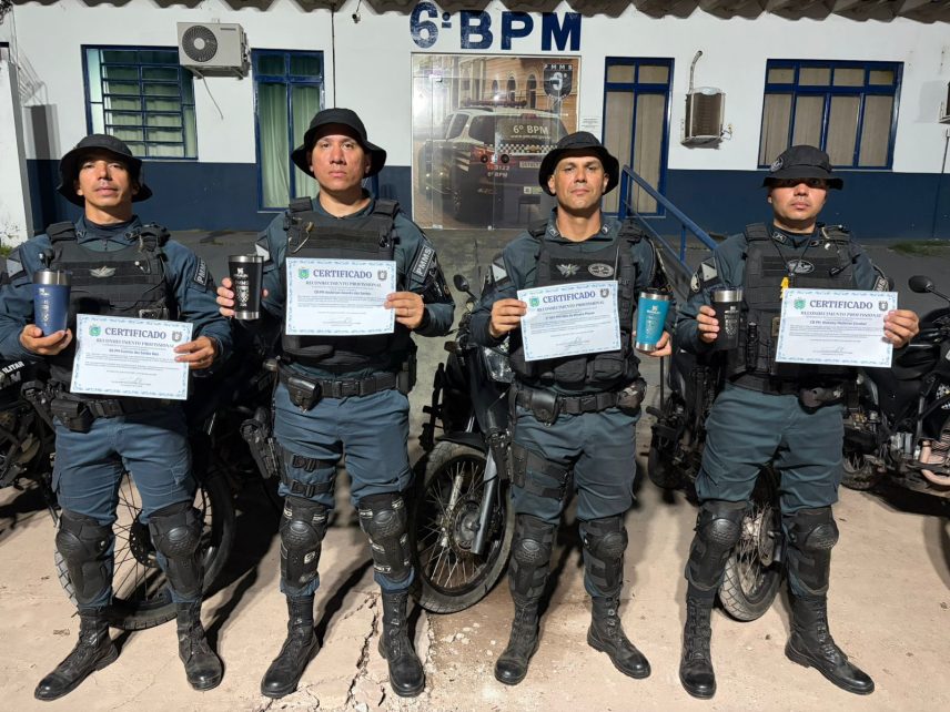 Policiais do 6º BPM Concluem Nivelamento de Motopatrulhamento, Fortalecendo a Atividade Policial em Corumbá e Ladário 1 Policiais do 6º BPM Concluem Nivelamento de Motopatrulhamento, Fortalecendo a Atividade Policial em Corumbá e Ladário