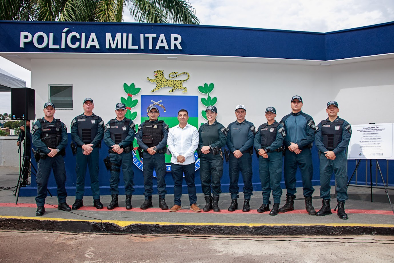 Base Comunitária da PMMS no Shopping Campo Grande reforçará policiamento proporcionando maior segurança aos campo-grandenses Base Comunitária da PMMS no Shopping Campo Grande reforçará policiamento proporcionando maior segurança aos campo-grandenses