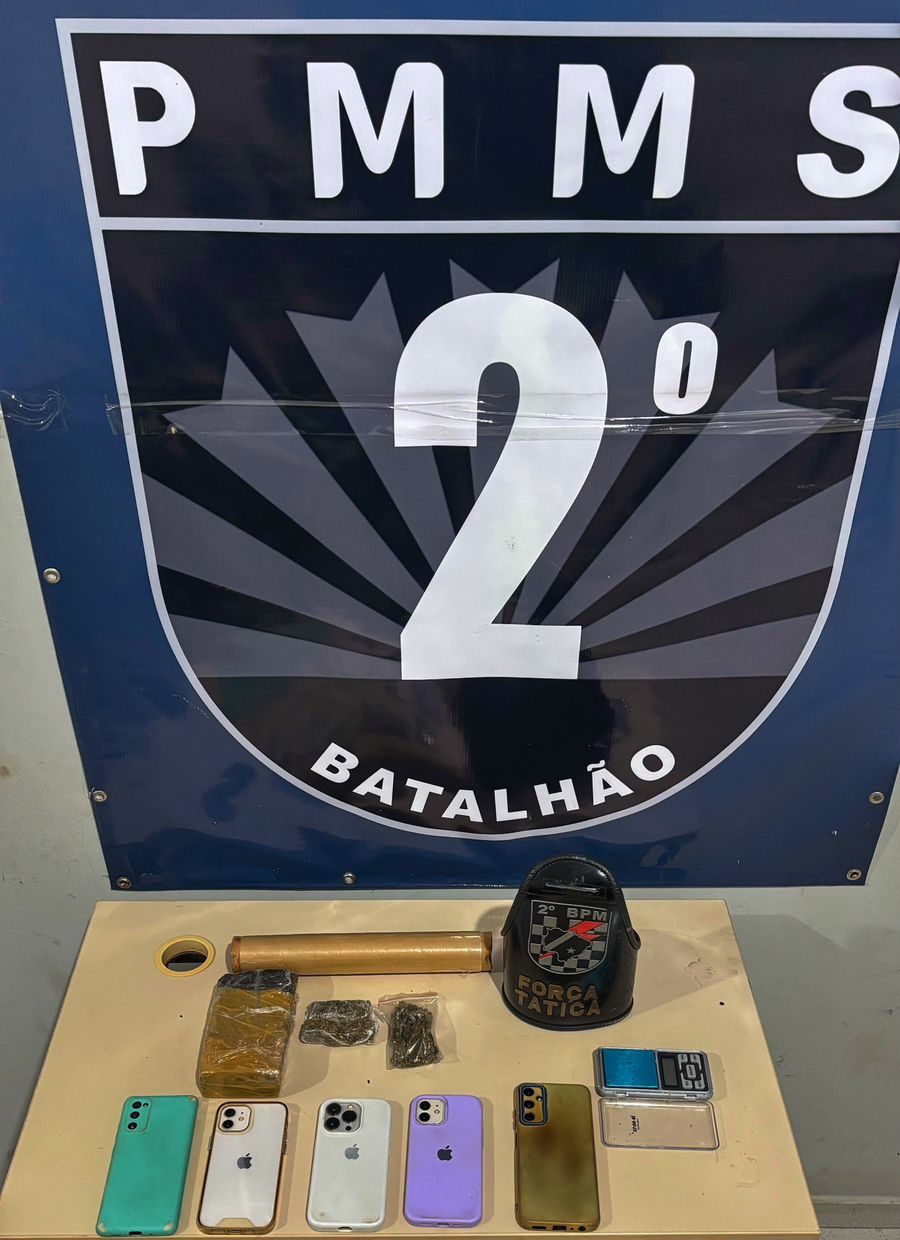 Polícia Militar em Três Lagoas realiza a prisão de três autores de tráfico de drogas Polícia Militar em Três Lagoas realiza a prisão de três autores de tráfico de drogas