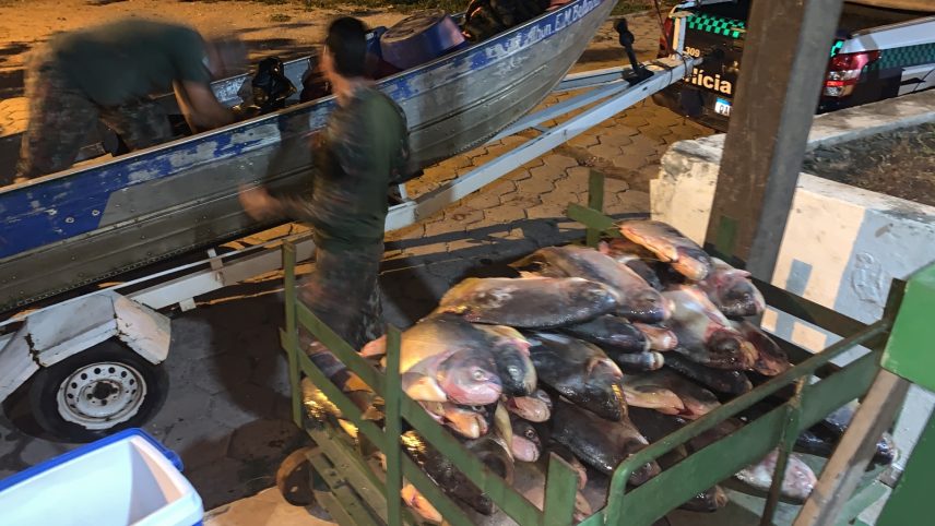 PMA prende e autua 24 pescadores em R$ 42 mil em tr&ecirc;s meses de piracema