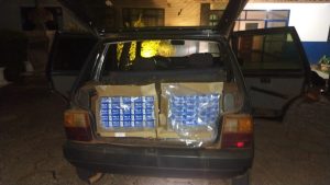 Polícia Militar de Sanga Puitã apreende dois veículos com contrabando e descaminho Polícia Militar de Sanga Puitã apreende dois veículos com contrabando e descaminho