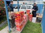 Polícia Militar apreende mercadorias de contrabando em Brasilândia Polícia Militar apreende mercadorias de contrabando em Brasilândia